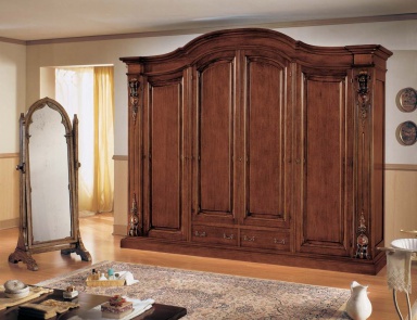 Wardrobe 4 door with drawers Orchidea, Arve Style