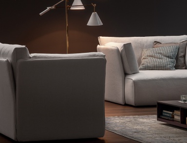 Armchair with frame made of metal Smuk, Novamobili