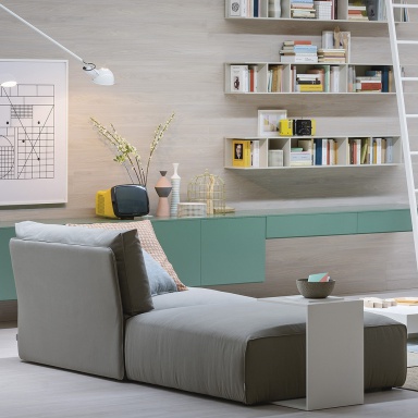 Crystal coffee table