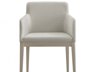 Chair with frame in natural wood Candy, Novamobili