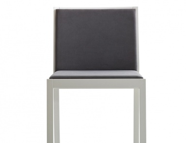 Chair with frame in natural wood Quadrat, Novamobili