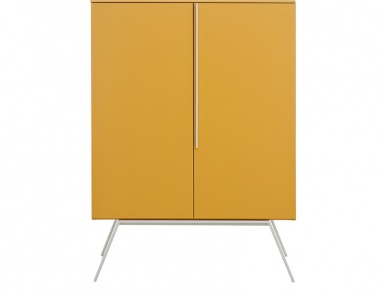 Wardrobe with metal frame, Cleo, Novamobili