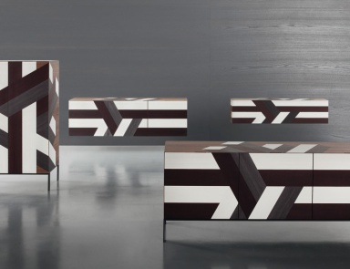 Intarsio TV Stand Senese, Rossetto Armobil