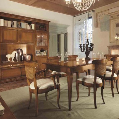 Chair with armrests Mirandola Export