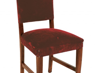 Chair with shaped backrest Badia, Tiferno Mobili