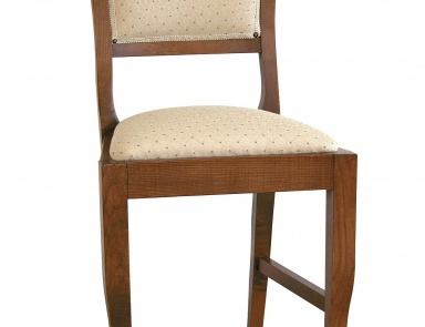Chair with high back Canonica, Tiferno Mobili