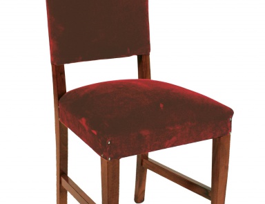 Chair with shaped backrest Badia, Tiferno Mobili