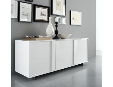 TV stand Tween maniglia scavata, Rossetto Armobil