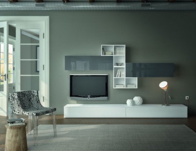 Furniture for TV Riflessi, Favero