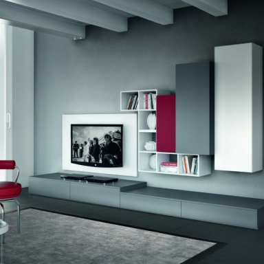 Furniture for TV Symbol