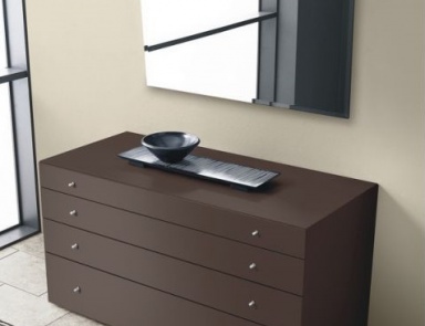 Dresser with metal handles Tower, Favero