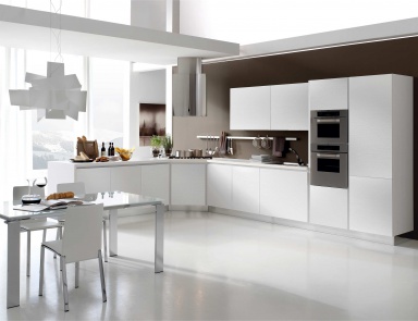 Kitchen (kitchen set) in a Matt lacquer finish Life, Stosa