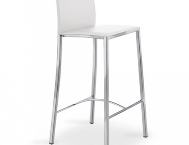 Venere bar stool with metal frame, Stosa
