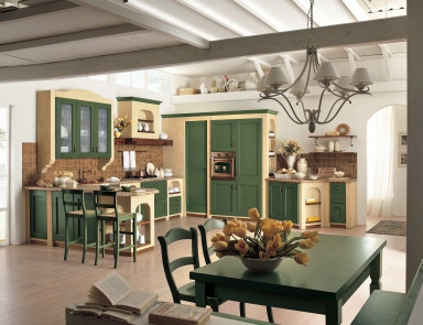 Kitchen (kitchen set) Certosa, Stosa