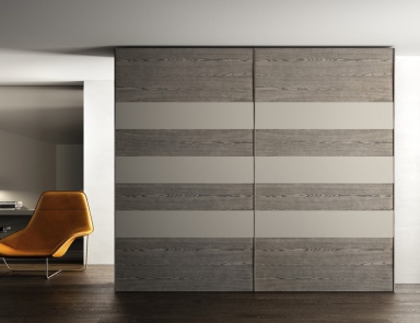 Wardrobe made of natural wood Mix, Cenedese
