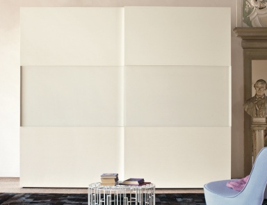 Wardrobe made of natural wood Tre, Cenedese