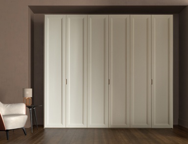 Wardrobe made of natural wood Battista Traverso, Cenedese