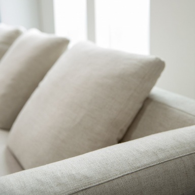 Modular sofa with pouffe Dylan