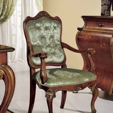 Chair with armrests Mirandola Export