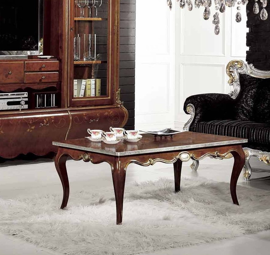 Paglia di Vienna in Bronze Coffee Table