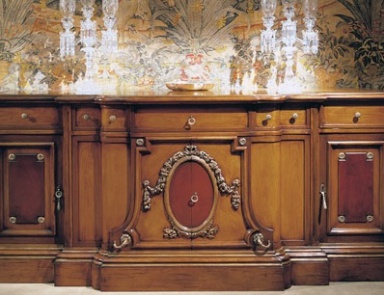 Dresser with shaped stepped fa?ade, Credenza - Provasi