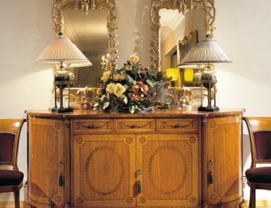 Cabinet with hinged doors and drawers, Credenza Vintage - Provasi