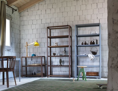 A rack with a frame made of wood Pina, Miniforms