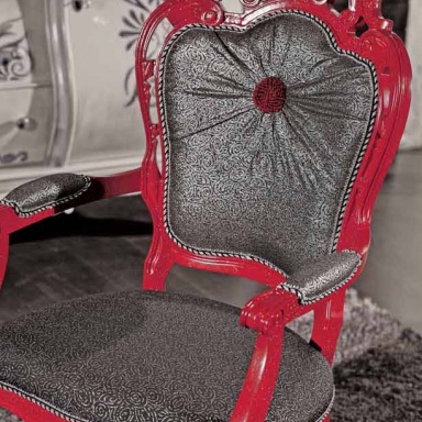 Chair with armrests Mirandola Export