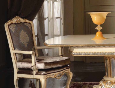 Chair with armrests, Scappini & C