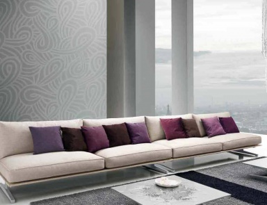 Four-seater sofa Portrait, Essepi