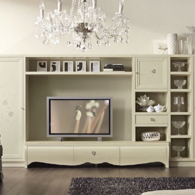 Rack for TV New Romantic