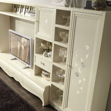 Rack for TV New Romantic