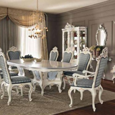 Dining room (set for the dining room) Villa Venezia