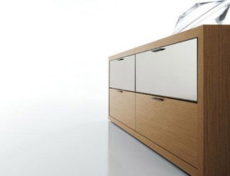 The drawers on the frame of teak wood, Sideboard - Presotto