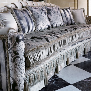 Malvina capitonne sofa