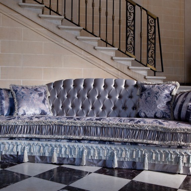 Malvina capitonne sofa