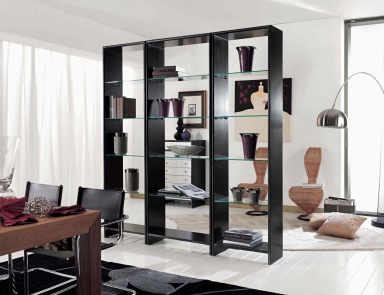 Modular bookcase in classic style, Mirandola Export