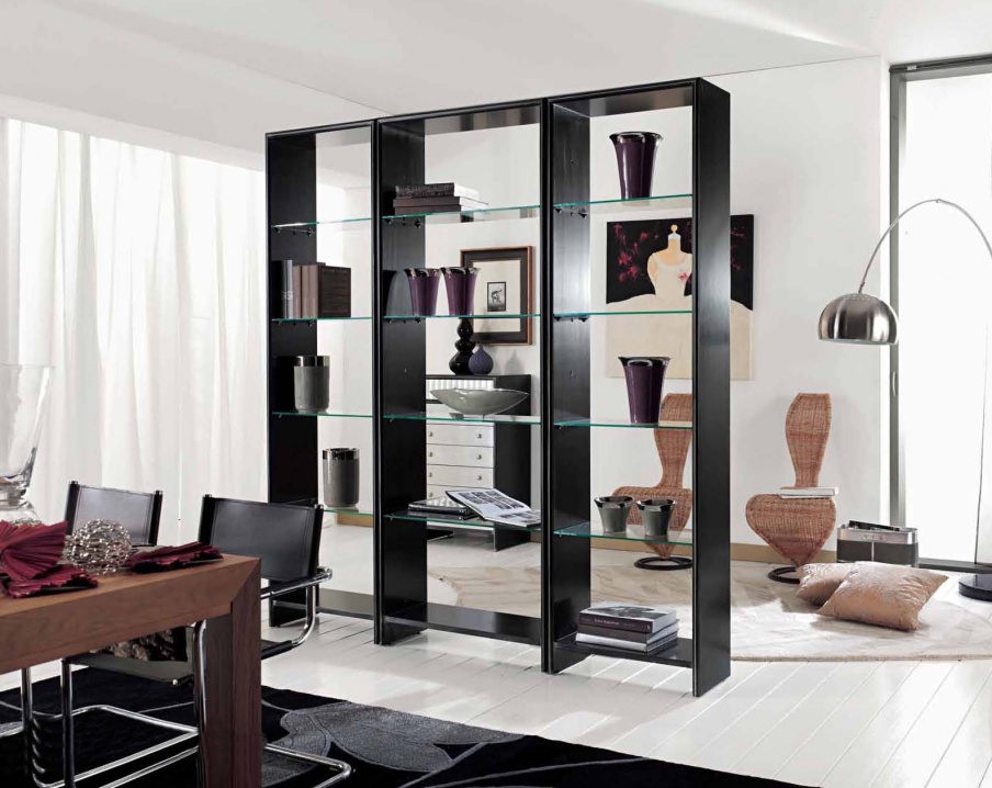 Modular Bookcase In Classic Style And Frame Of Wood, Mirandola Export ...