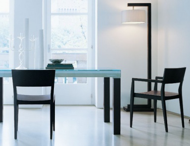 Dining table - transformer, BIG GLASS - Jesse