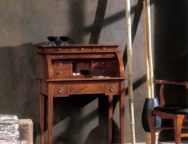 Bureau with hinged panel, Mirandola Export