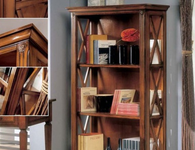 Bookcase in the classical style, Mirandola Export