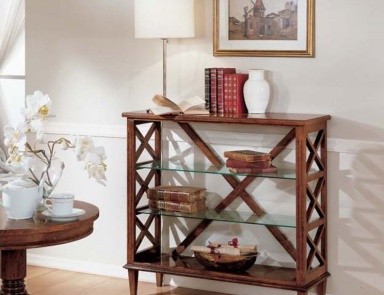 Rack with crystal shelves, Mirandola Export