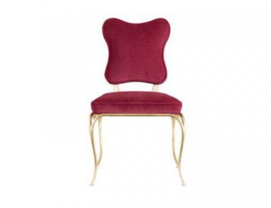 Chair steel frame Cassandra, Henredon