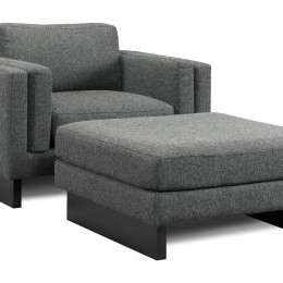 Chair with Ottoman Emmet