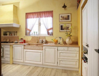 Set for the kitchen in lacquer finish Marguerita, Onlywood