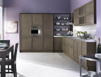 Set for the kitchen solid wood veneer Kitty, Onlywood