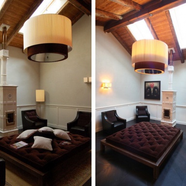 Living room (Suite for a hotel room) Glamour