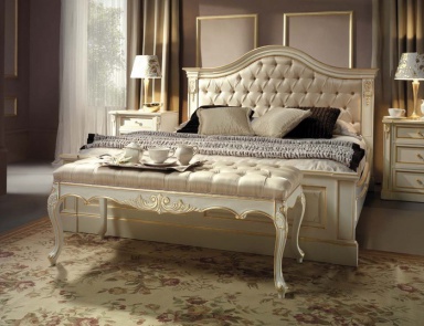 Bedroom set in lacquer with gilding Beatrice, Onlywood