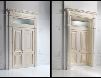 Door 2 hinged doors Singularity, Onlywood