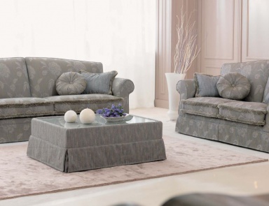 Sofa set in textile covers Todi, Tosconova